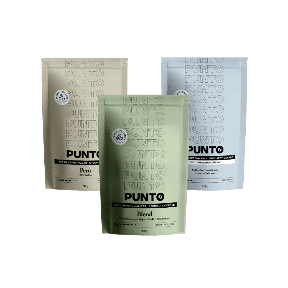 Pack de 3 variedades de café premium artesanal Mixteco, con empaques elegantes y origen garantizado.