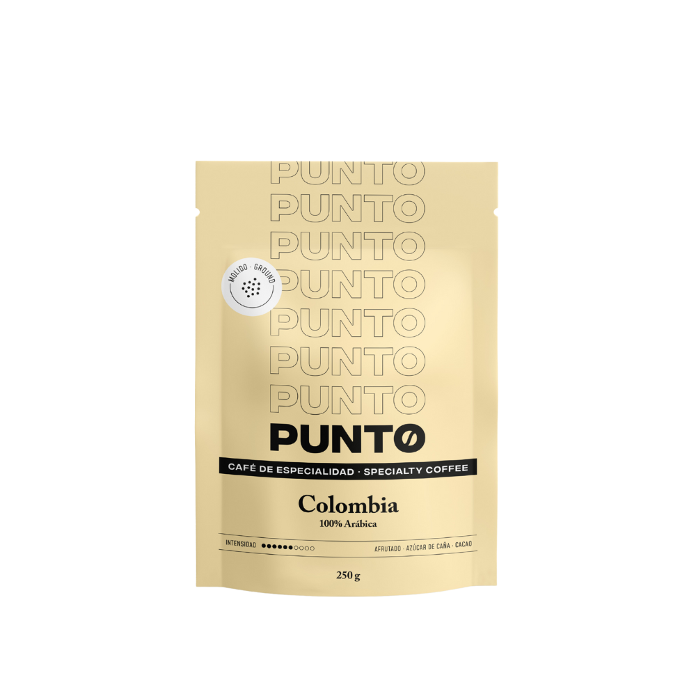 Colombia 250g | Café Molido | PUNTO – Café de Especialidad de Origen
