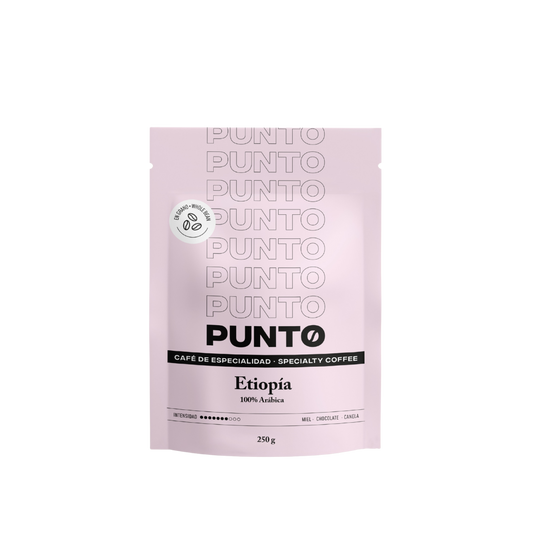 Etiopía 250g | Café en Grano | PUNTO – Café de Especialidad de Origen